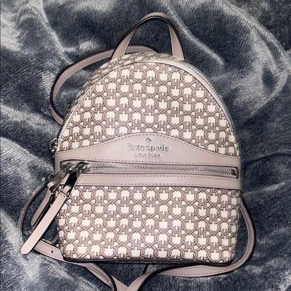 Kate Spade Geometric Mini Backpack - Picture 2 of 8